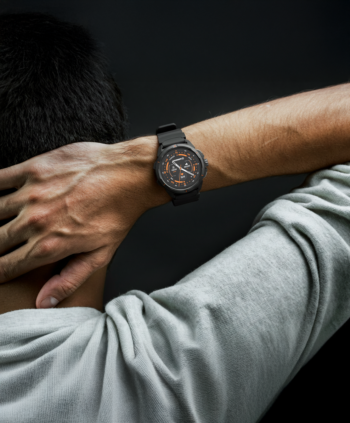 HAMMER WATCH 2 na ręce mężczyzny