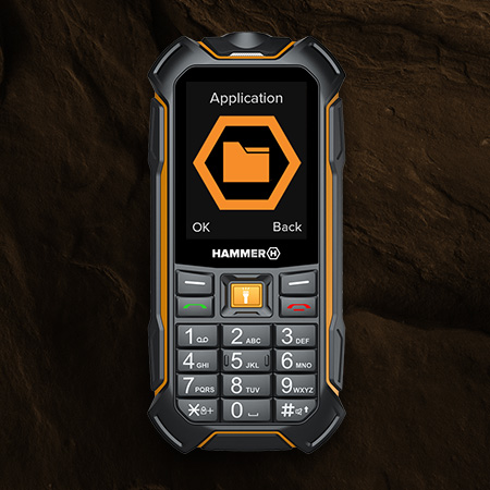 HAMMER BOOST 2 LTE  widok aplikacji