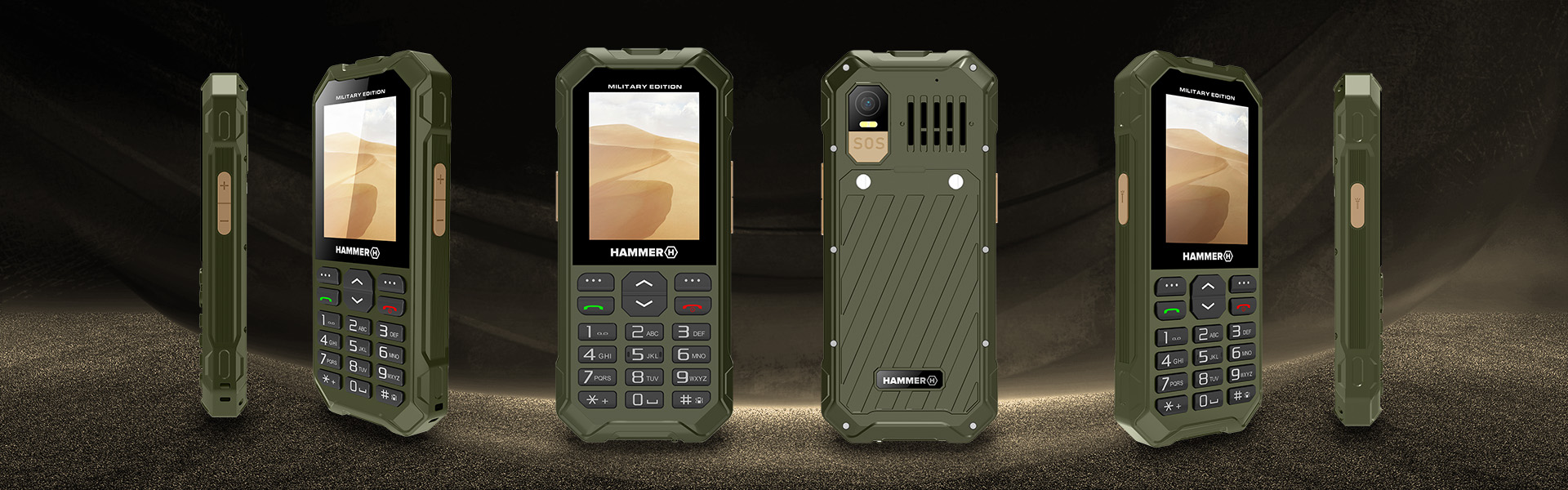 HAMMER 6 LTE design różne kąty