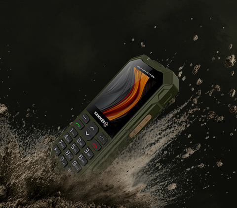 HAMMER 6 LTE ME ląduje w piasku