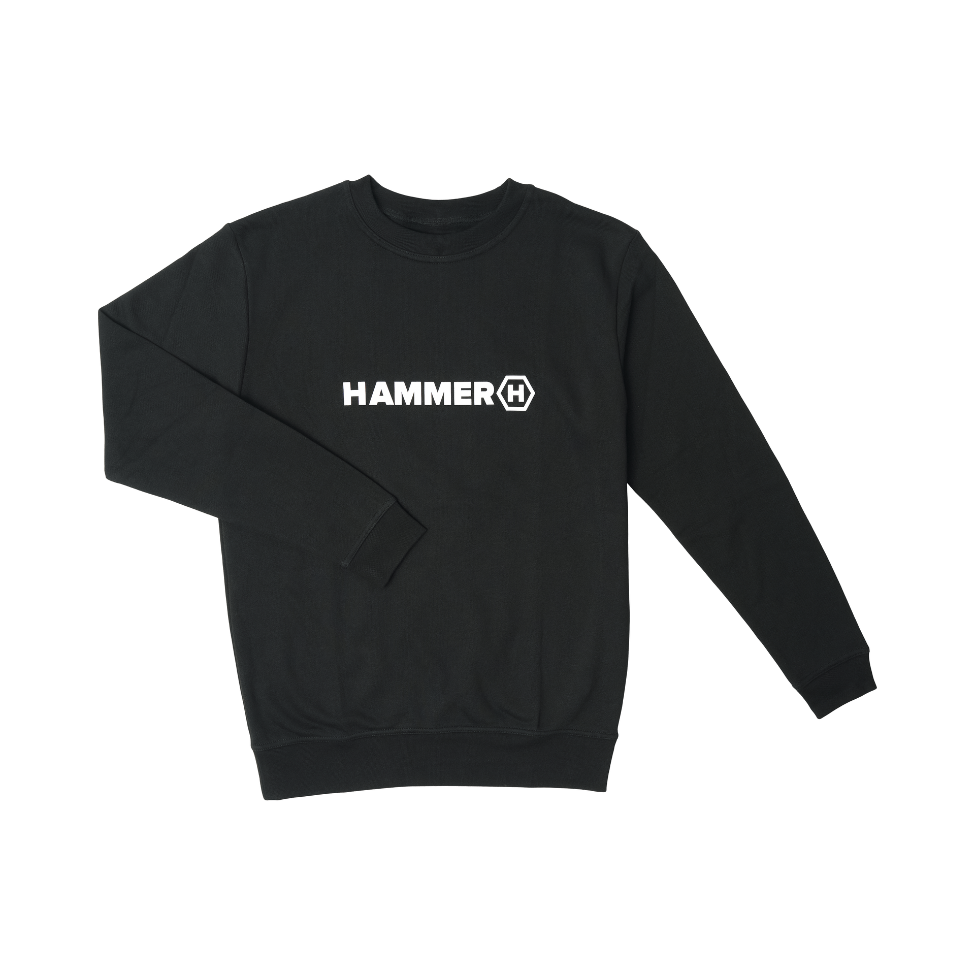 HAMMER CREWNECK Bluza od frontu , ściągacze.
