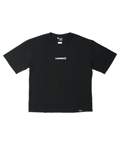 HAMMER T-SHIRT PREMIUM  packshot z góry. Miękka koszulka jakości premium.