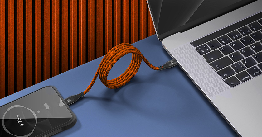 Kabel i laptop