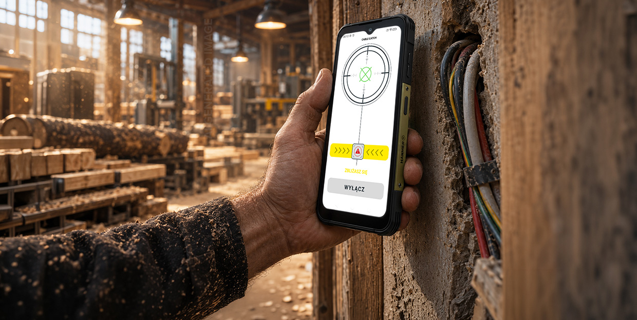 Lokalizowanie instalacji elektrycznej za pomocą smartfona