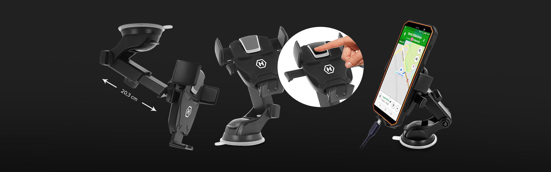 HAMMER EXTREME CAR HOLDER mapa