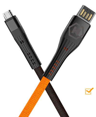 HAMMER Kabel micro USB skrzyżowane