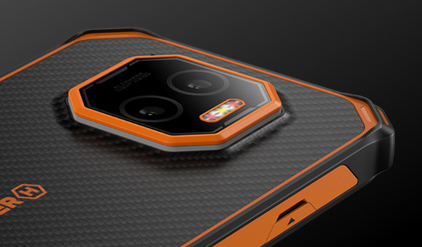 smartfon HAMMER ENERGY X2 5G tylna wyspa aparatów