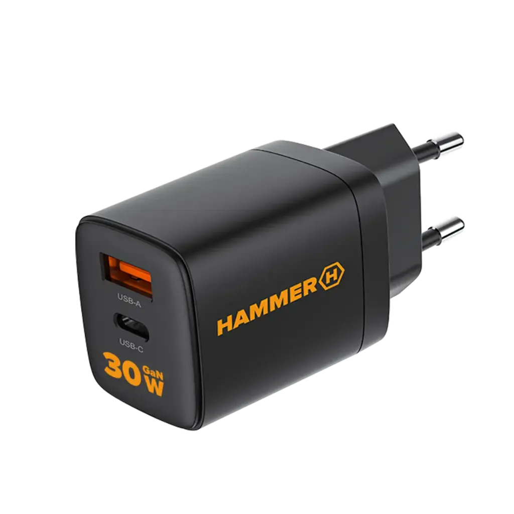 HAMMER RapidCharge Duo 30W.
