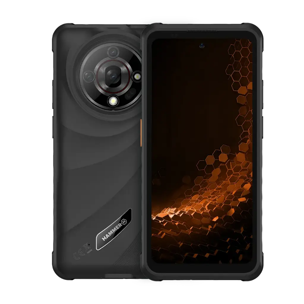 SMARTFON HAMMER IRON 6 5G 8/256 GB czarny