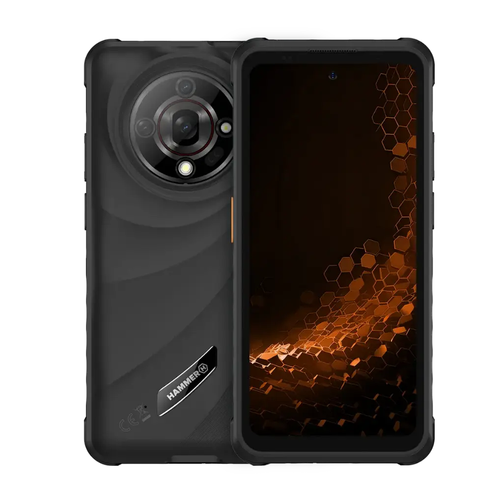 SMARTFON HAMMER IRON 6 czarny