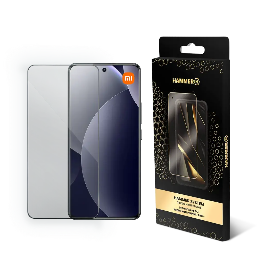 HAMMER SYSTEM szkło hybrydowe Redmi Note 15 Pro/Pro+