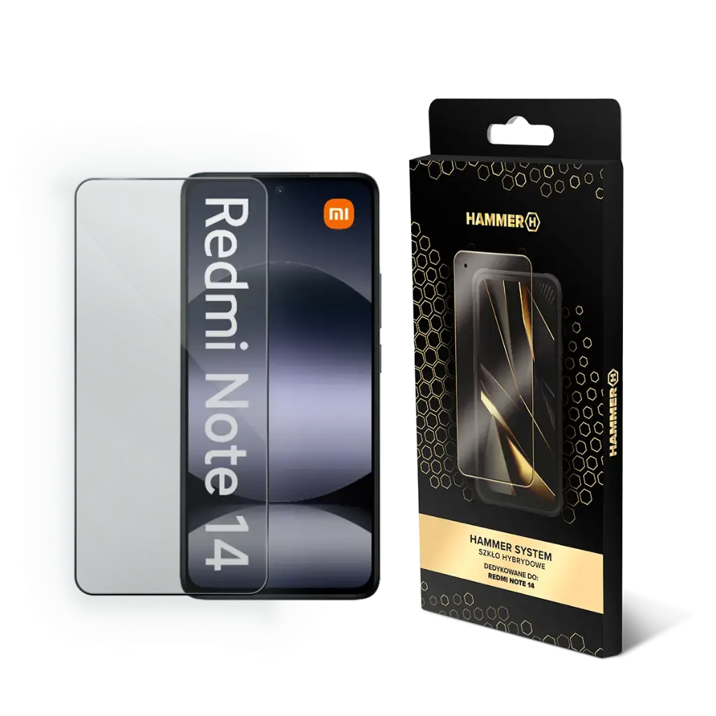 HAMMER SYSTEM szkło hybrydowe Redmi Note 14