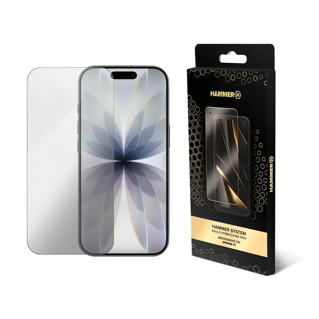 HAMMER SYSTEM szkło hybrydowe PRIV iPhone 17