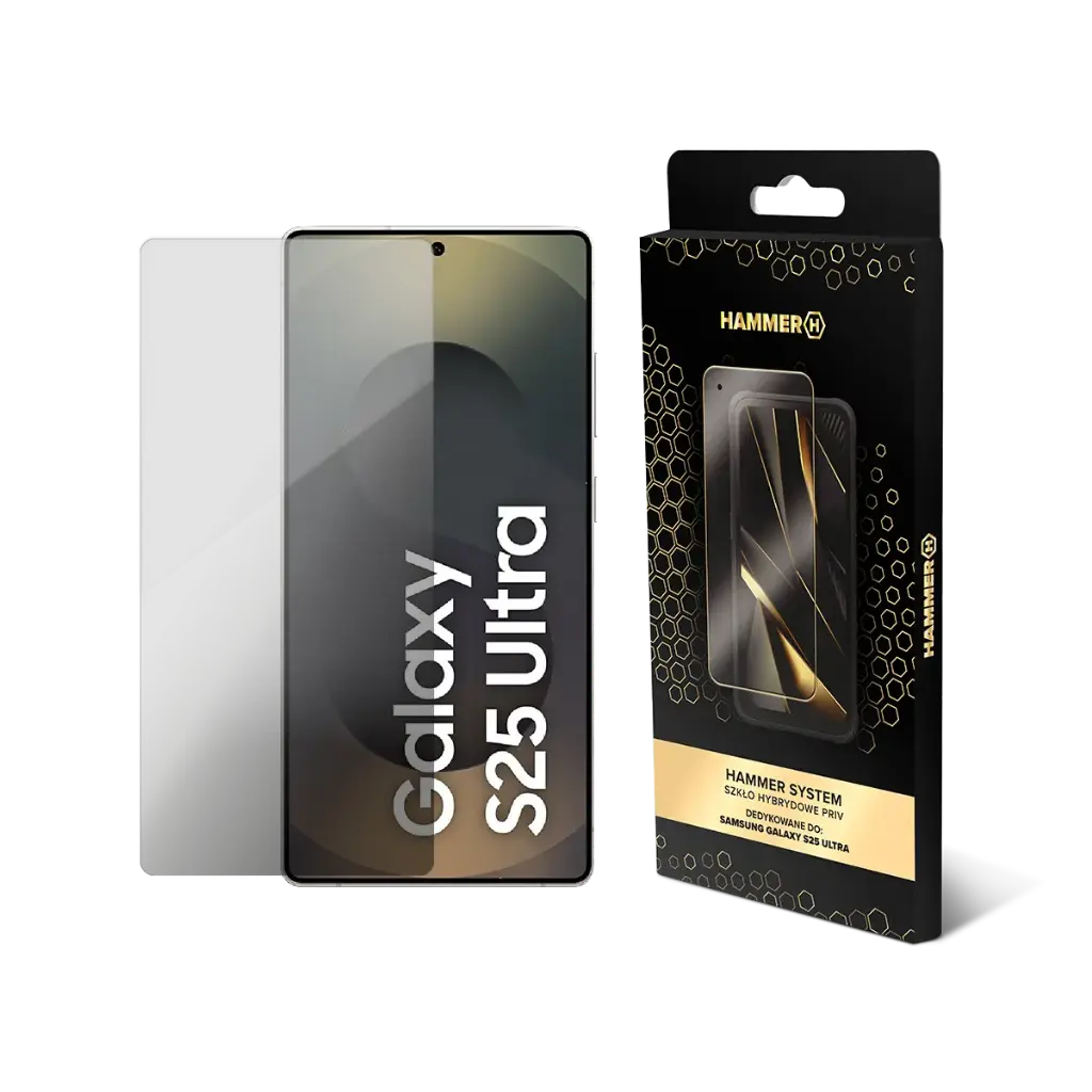 HAMMER SYSTEM szkło hybrydowe PRIV Samsung Galaxy S25 Ultra