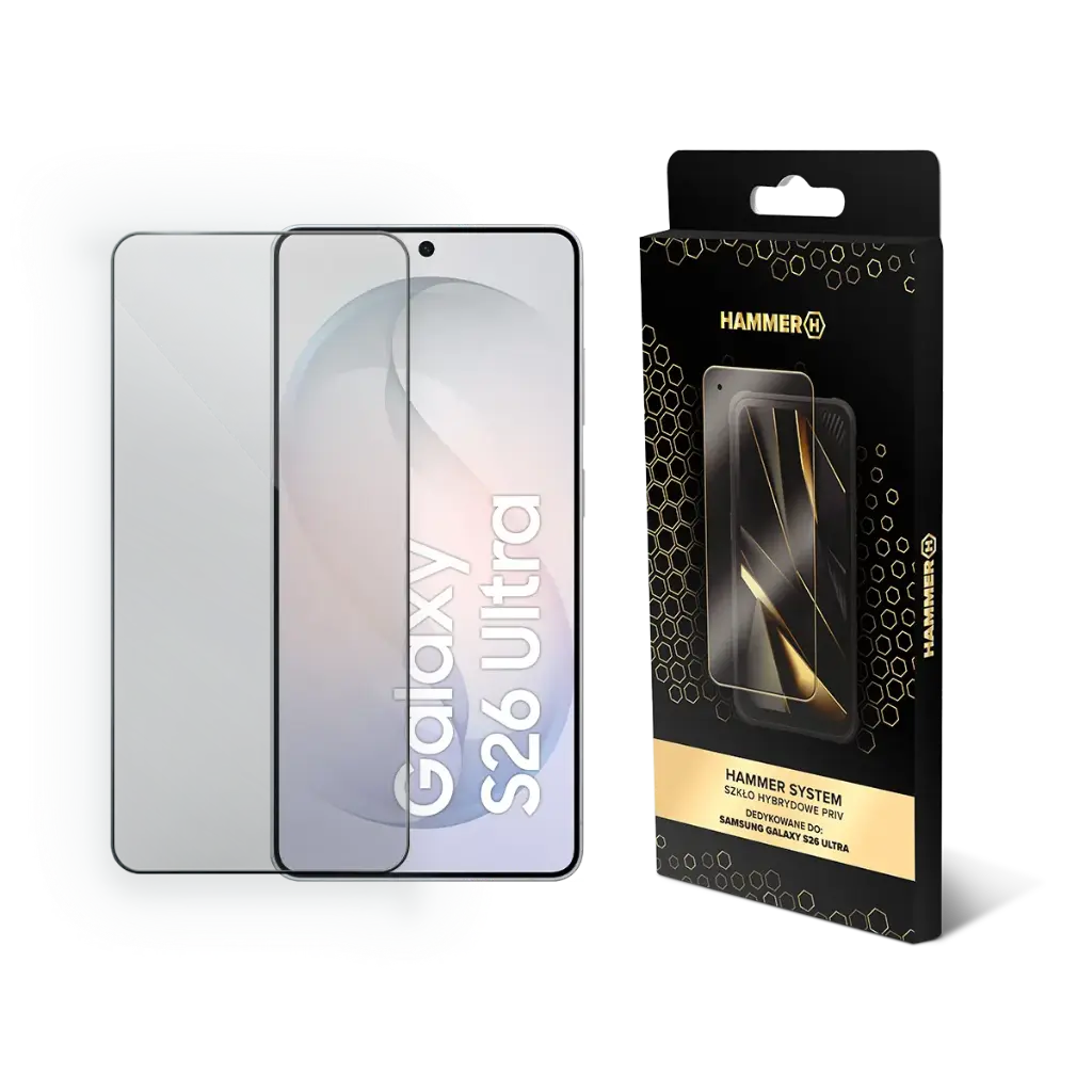 HAMMER SYSTEM szkło hybrydowe PRIV Samsung Galaxy S26 Ultra