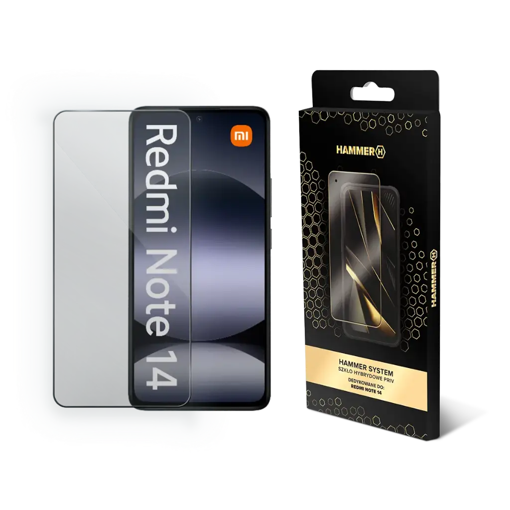 HAMMER SYSTEM szkło hybrydowe PRIV Redmi Note 14
