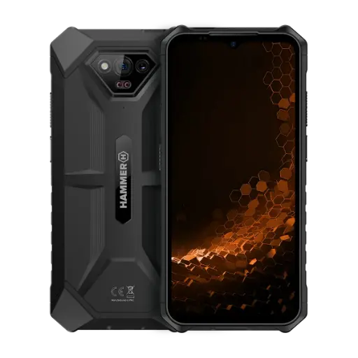 [TEL000911] SMARTFON HAMMER IRON V czarny