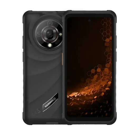 [TEL001057] SMARTFON HAMMER IRON 6 czarny