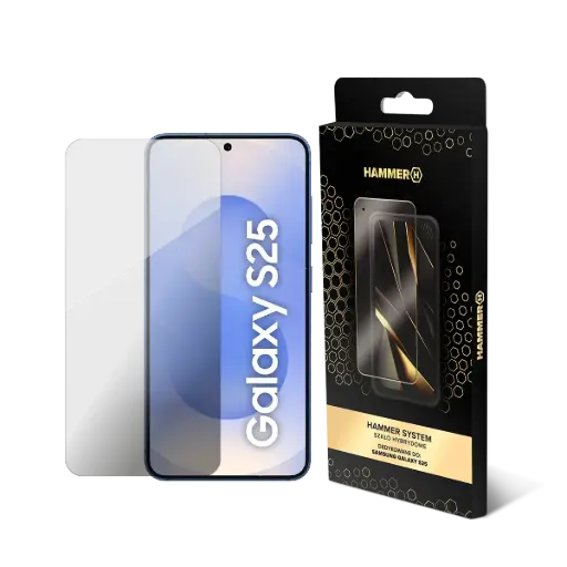 [AKC001571] HAMMER SYSTEM szkło hybrydowe Samsung Galaxy S25
