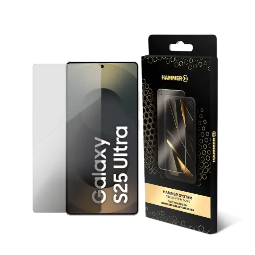 [AKC001572] HAMMER SYSTEM szkło hybrydowe Samsung Galaxy S25 Ultra