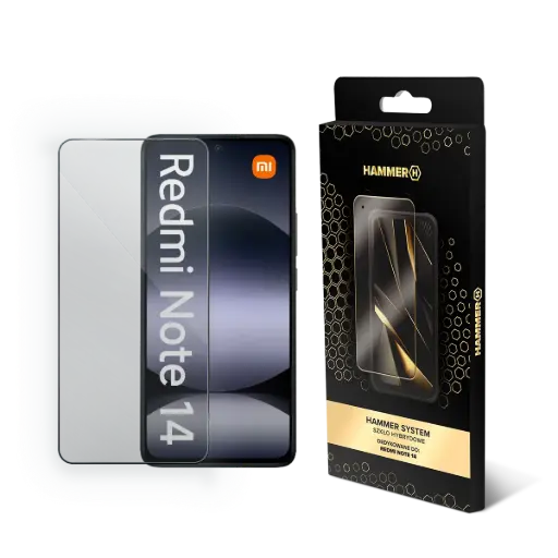 [AKC001578] HAMMER SYSTEM szkło hybrydowe Redmi Note 14