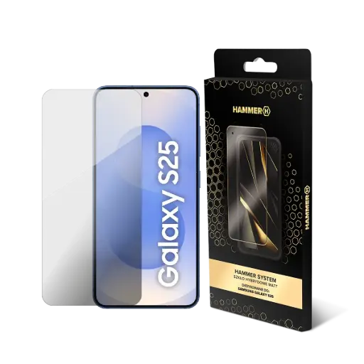 [AKC001591] HAMMER SYSTEM Szkło hybrydowe MATT Samsung Galaxy S25