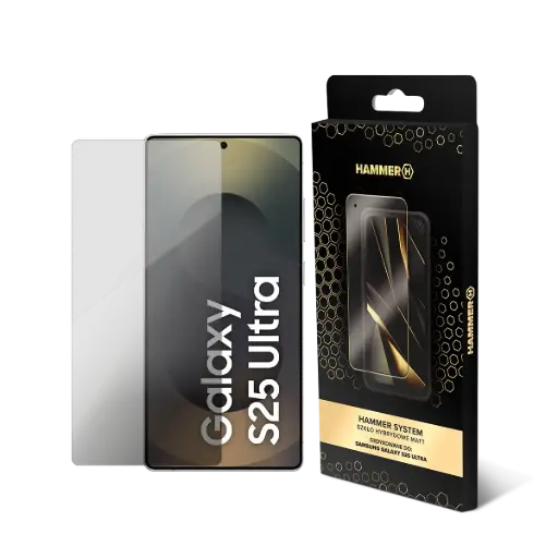 [AKC001592] HAMMER SYSTEM Szkło hybrydowe MATT Samsung Galaxy S25 Ultra