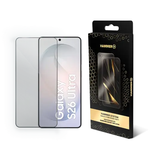 [AKC001596] HAMMER SYSTEM Szkło hybrydowe MATT Samsung Galaxy S26 Ultra